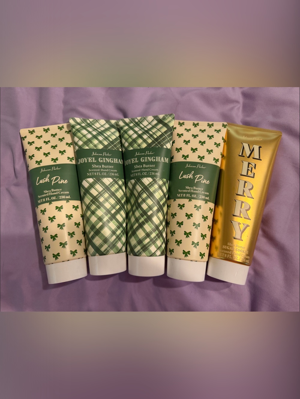 Bath & Body Shea Butter Cream  Lush Pine, Gingham, Merry ✨LIMITED